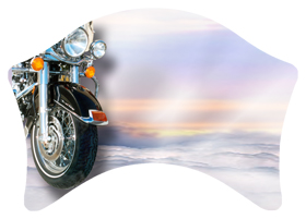 DABAN-331 Biker on Clouds